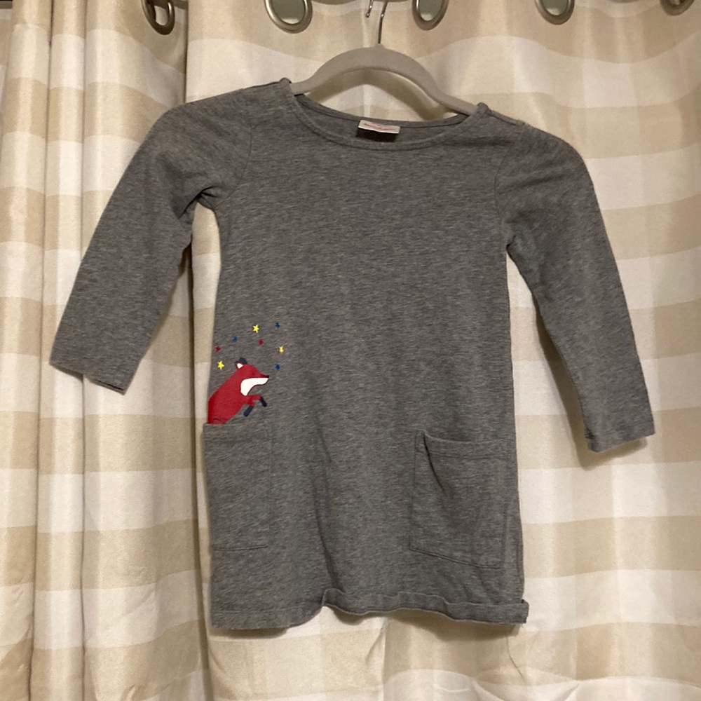 Hanna Andersson fox tunic dress